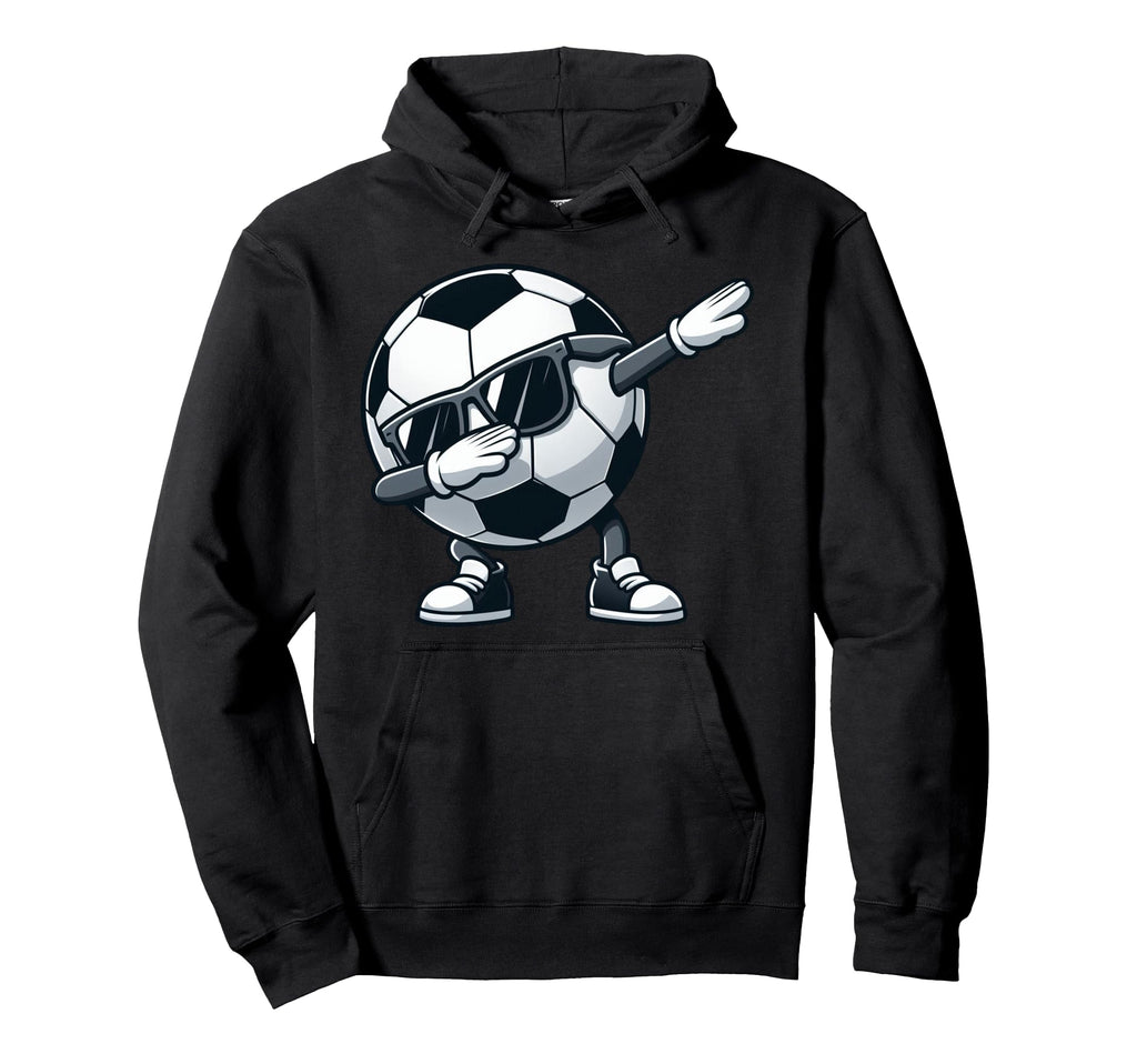 Dabbing Soccer Ball Soccer Sports Hoodie - Streetwear Style for Adults - T-Shirt, Sweatshirt, Hoodie