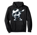 Dabbing Soccer Ball Soccer Sports Hoodie - Streetwear Style for Adults - T-Shirt, Sweatshirt, Hoodie