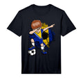 Dabbing Soccer Bosnia Herzegovina Fans T-Shirt - Novelty Apparel Men Women - T-Shirt, Sweatshirt, Hoodie
