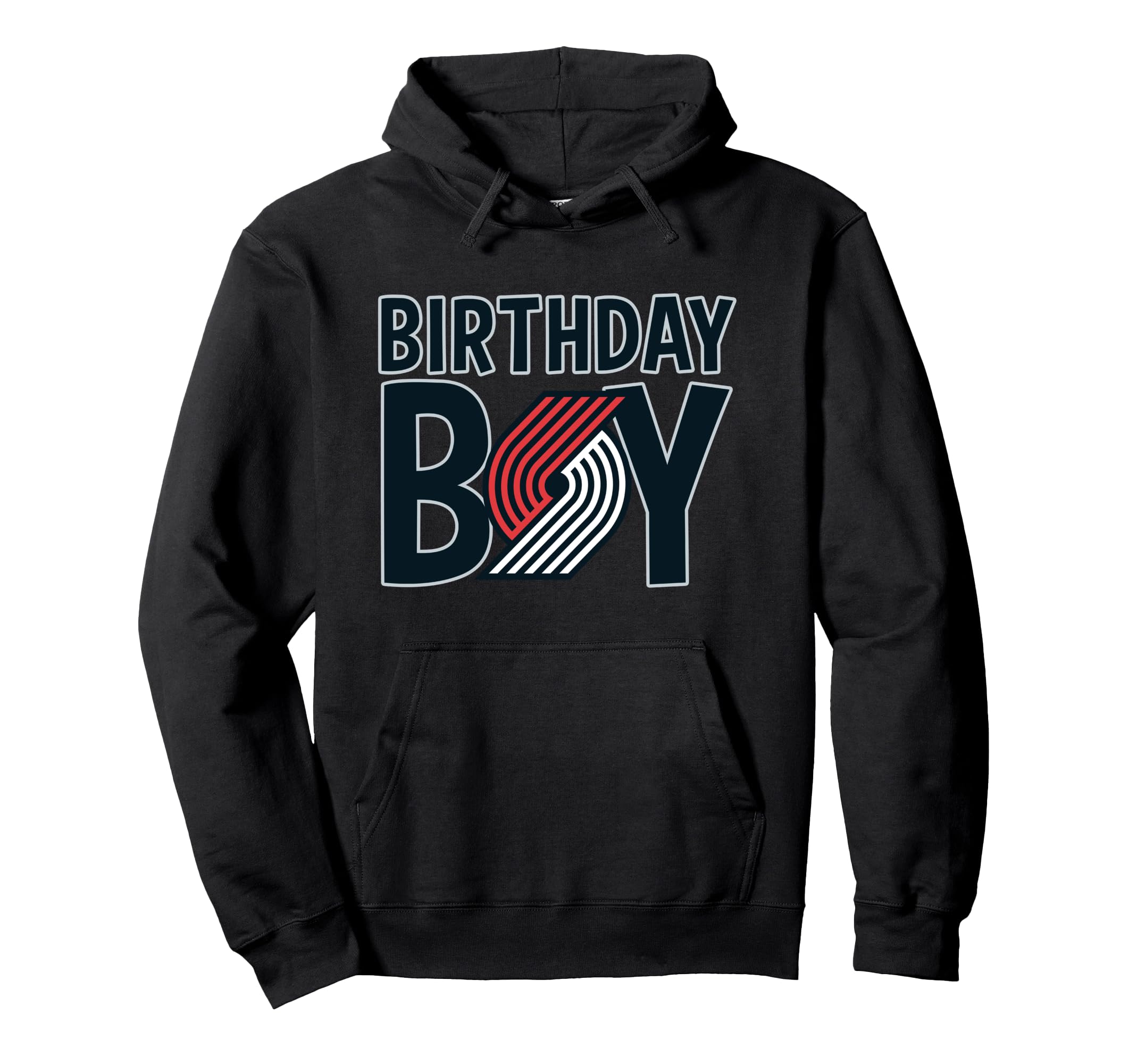 Nba Birthday Portland Trail Blazers Logo Hoodie - Minimalist Print Unisex - T-Shirt, Sweatshirt, Hoodie