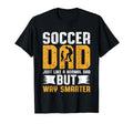 Soccer Dad Football Player Lover T-Shirt - Minimalist Print Men Women - T-Shirt, Sweatshirt, Hoodie