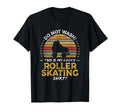 Roller Skating Funny Rollerskates 70S T-Shirt - Graphic Print Men Women - T-Shirt, Sweatshirt, Hoodie