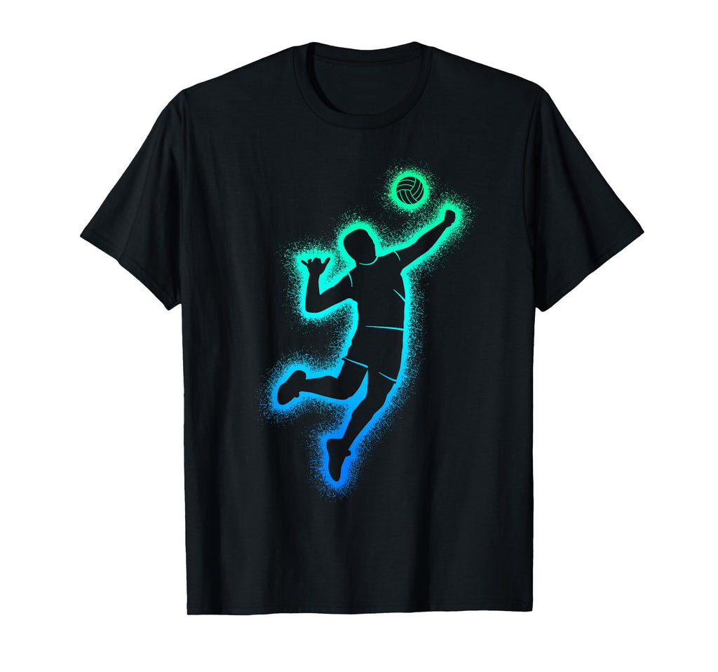 Volleyball Players Team Volleyball T-Shirt - Custom Art Print Men Women - T-Shirt, Sweatshirt, Hoodie