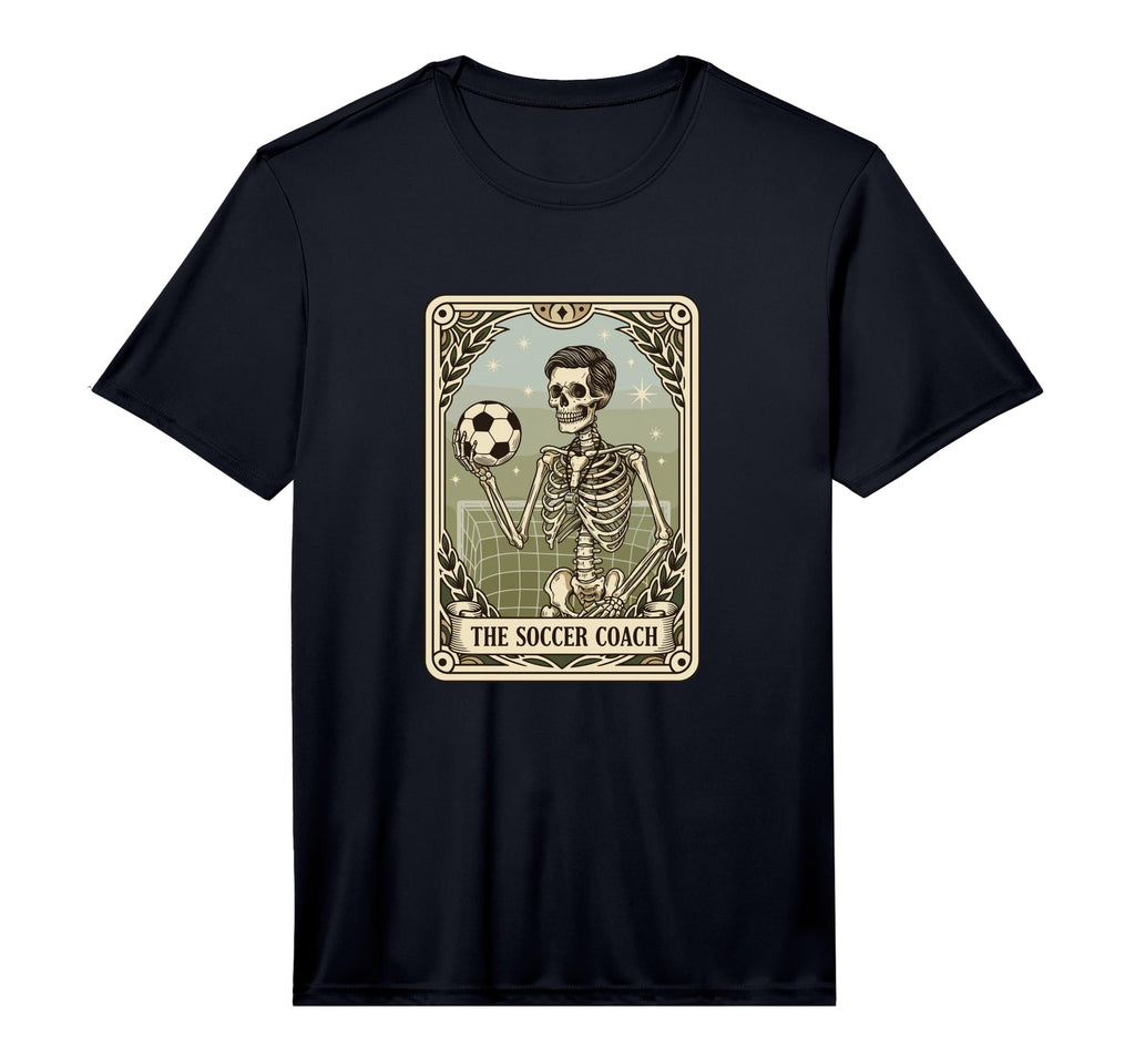 Mens Skeleton Soccer Trainer T-Shirt - Aesthetic Graphic for Adults - T-Shirt, Sweatshirt, Hoodie