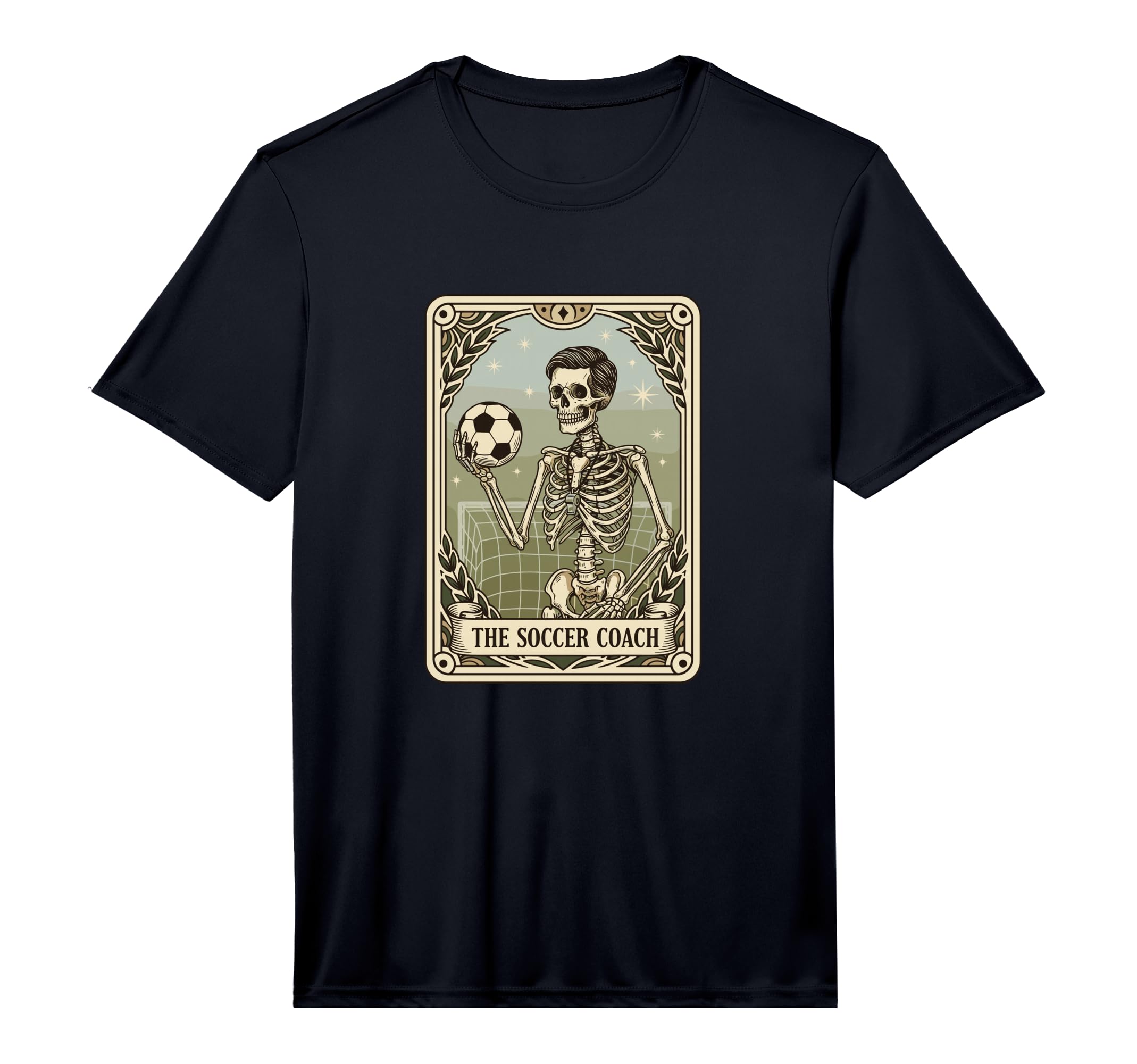 Mens Skeleton Soccer Trainer T-Shirt - Aesthetic Graphic for Adults - T-Shirt, Sweatshirt, Hoodie
