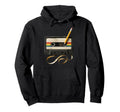 Cassette And Pencil Funny 80S 90S Mixtape Hoodie - Graphic Print Unisex - T-Shirt, Sweatshirt, Hoodie