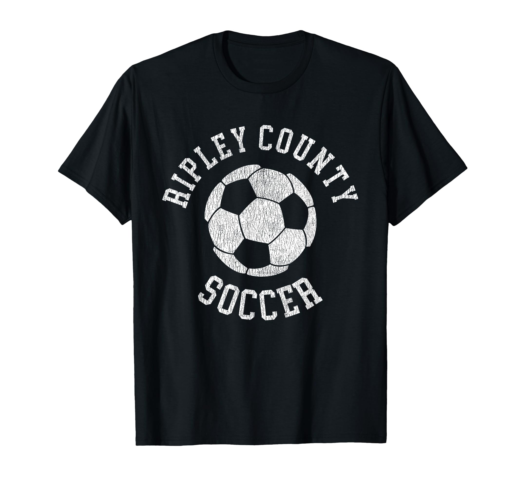 Ripley County Soccer Distressed T-Shirt - Casual Everyday Wear Men Women - T-Shirt, Sweatshirt, Hoodie