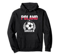 Poland Soccer Fans Jersey Proud Polish Hoodie - Trendy Graphic Men Women - T-Shirt, Sweatshirt, Hoodie