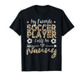 My Favorite Soccer Player Calls Me T-Shirt - Graphic Print for Adults - T-Shirt, Sweatshirt, Hoodie