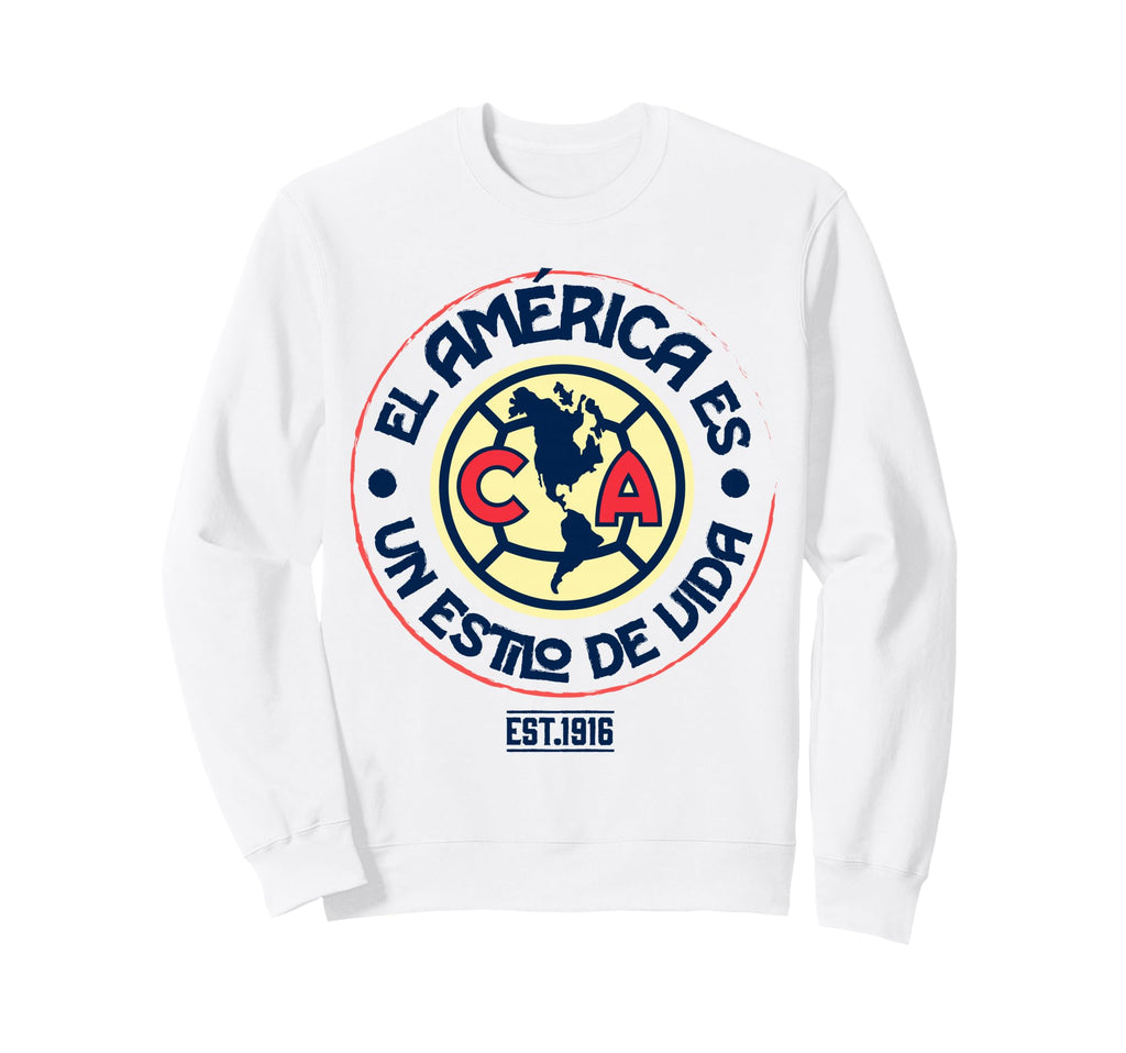 Club America Soccer Is Way Life Sweatshirt - Fun Novelty Design Unisex - T-Shirt, Sweatshirt, Hoodie
