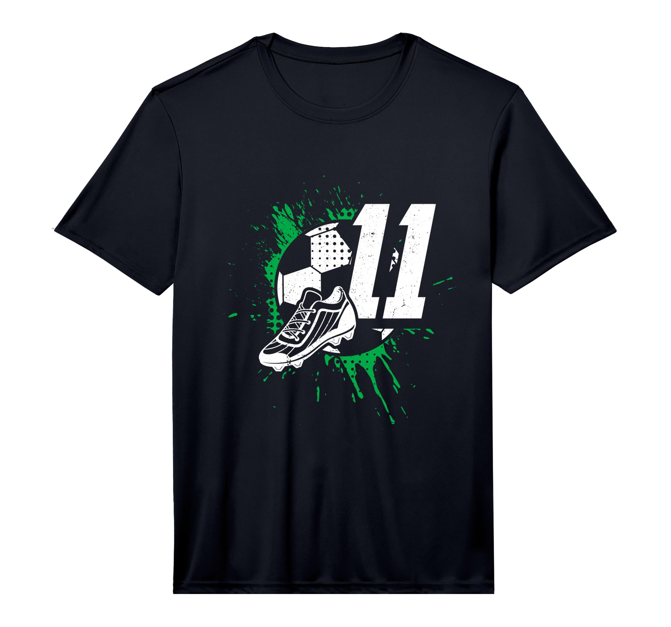 11Th Birthday Soccer Player T-Shirt - Casual Everyday Wear Men Women - T-Shirt, Sweatshirt, Hoodie