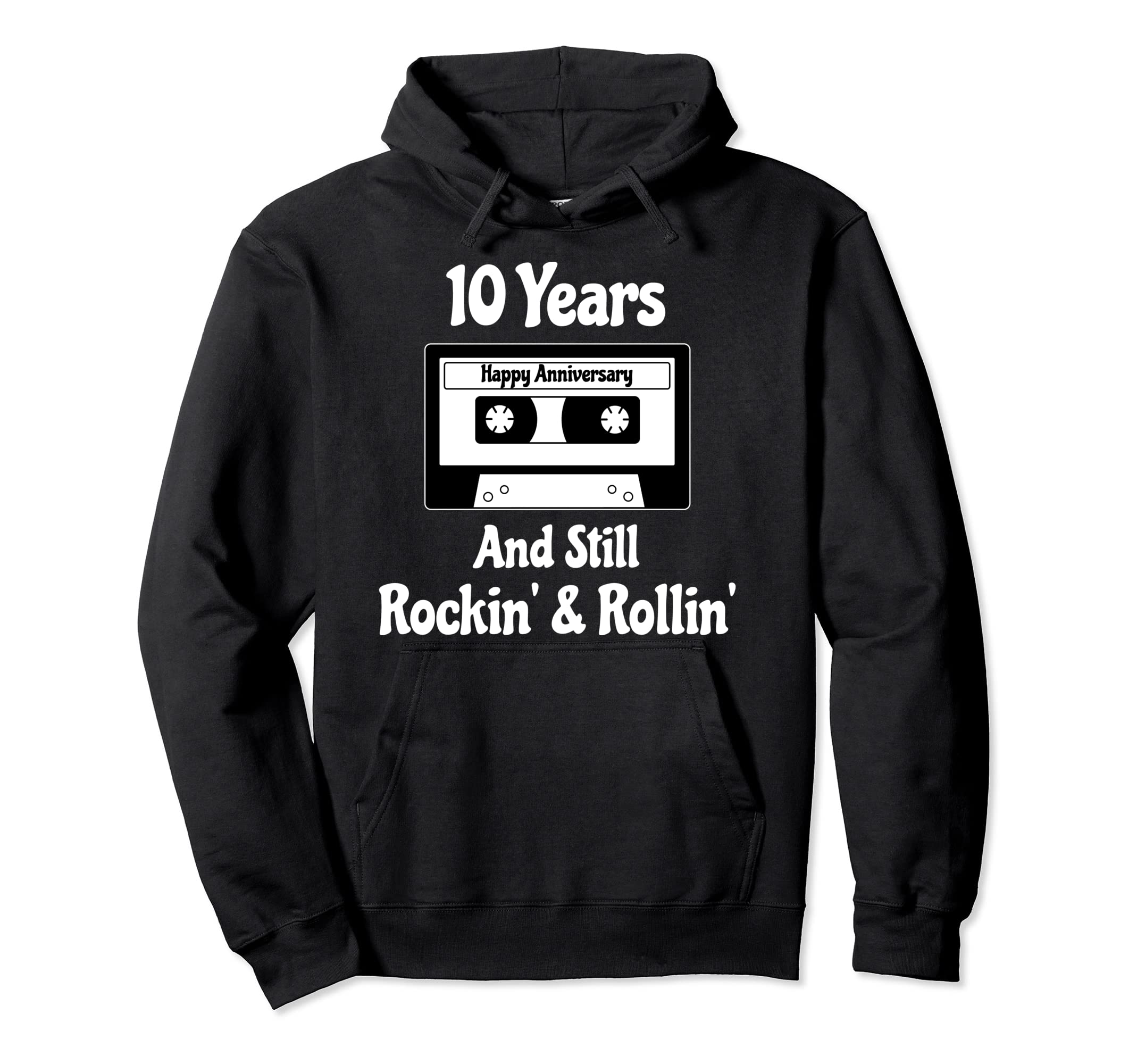 10Th Wedding Anniversary 10 Years Hoodie - Streetwear Style Unisex - T-Shirt, Sweatshirt, Hoodie