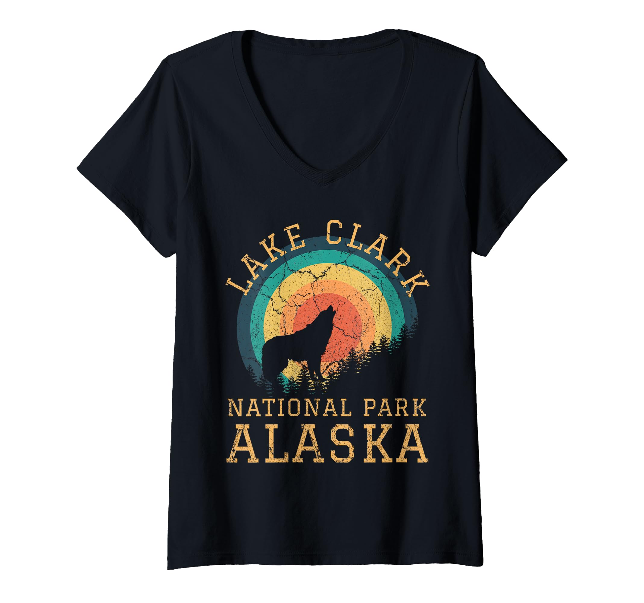 Lake Clark National Park Alaska Usa T-Shirt - Graphic Print Men Women - T-Shirt, Sweatshirt, Hoodie