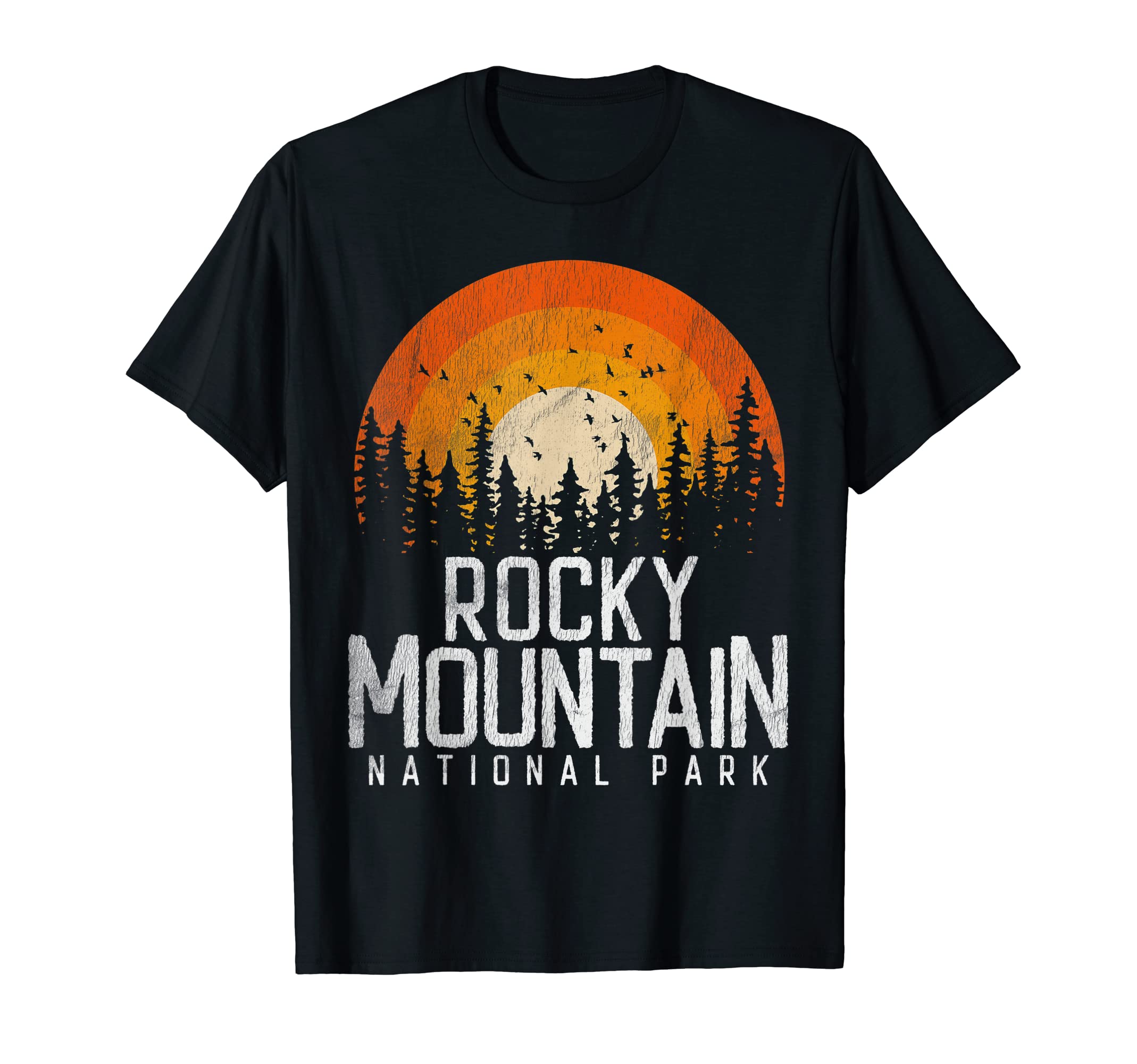 Rocky Mountain National Park Gift T-Shirt - Unique Graphic for Adults - T-Shirt, Sweatshirt, Hoodie