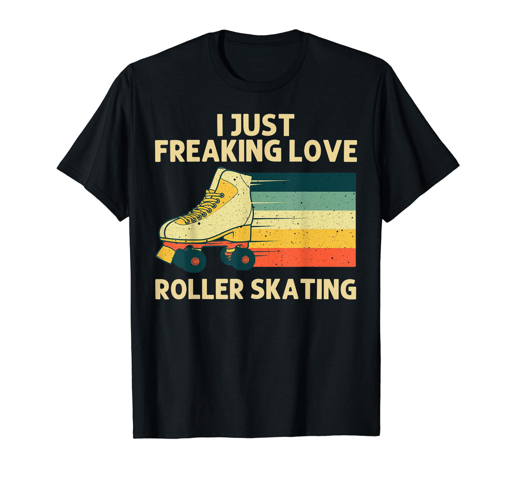 Roller Skating Roller Skate Derby 80S 70S T-Shirt - Unique Graphic Unisex - T-Shirt, Sweatshirt, Hoodie