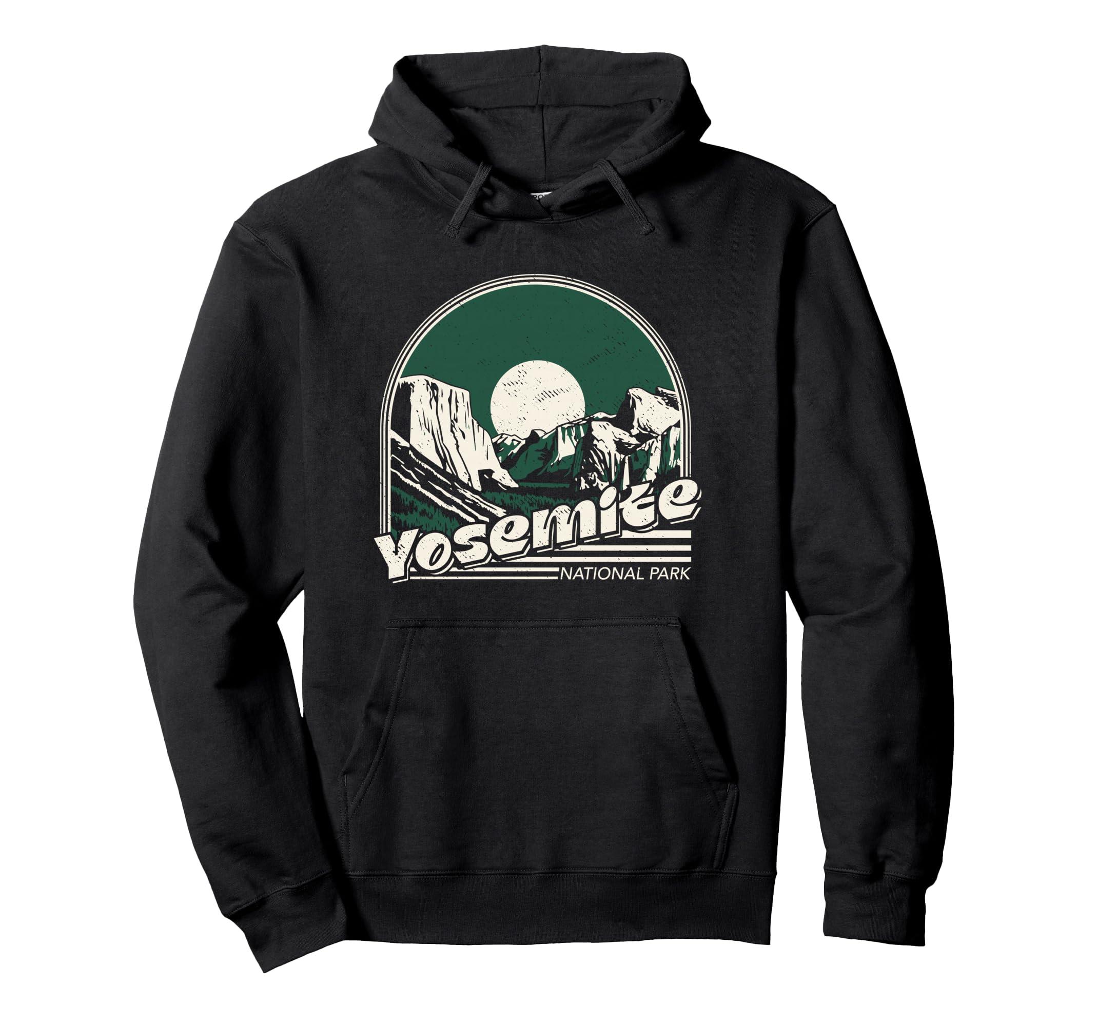 Yosemite National Park Hoodie - Fun Novelty Design for Adults - T-Shirt, Sweatshirt, Hoodie