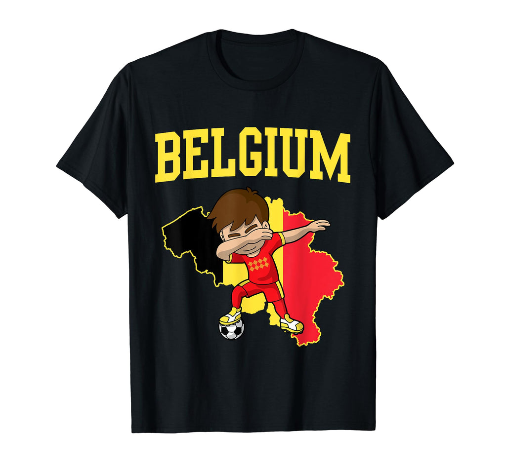 Belgium Soccer Belgian Football Dabbing T-Shirt - Streetwear Style Unisex - T-Shirt, Sweatshirt, Hoodie