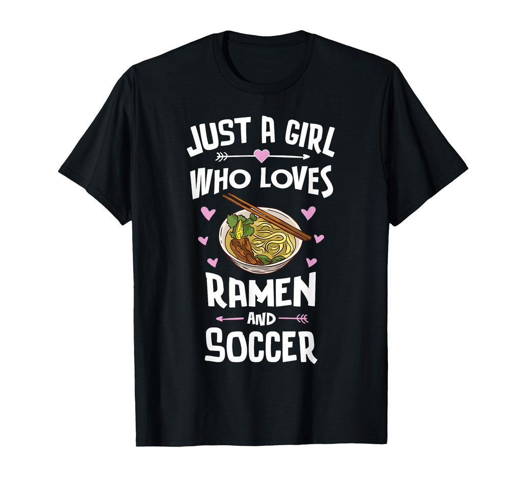 Ramen And Soccer Anime Gift Teen T-Shirt - Streetwear Style for Adults - T-Shirt, Sweatshirt, Hoodie