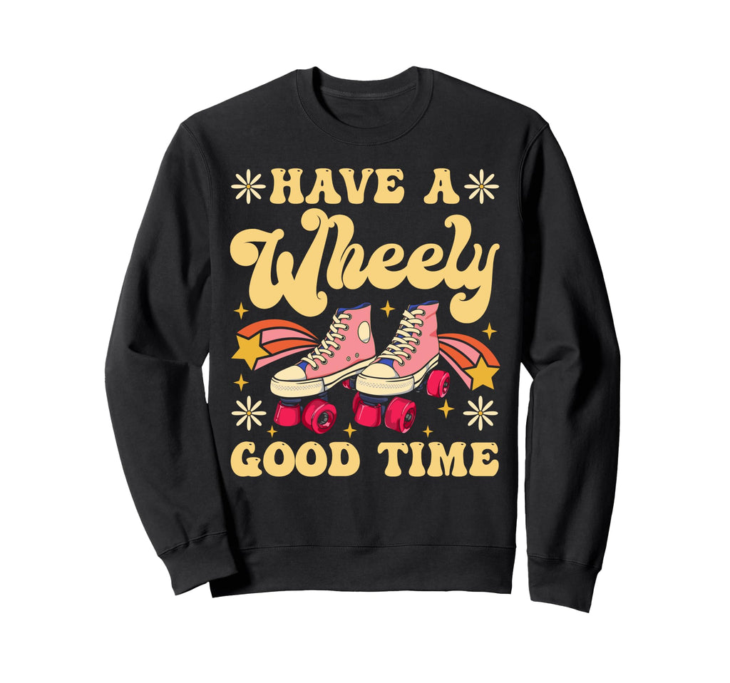 Roller Skating Skate 1970S Have Sweatshirt - Minimalist Print Men Women - T-Shirt, Sweatshirt, Hoodie