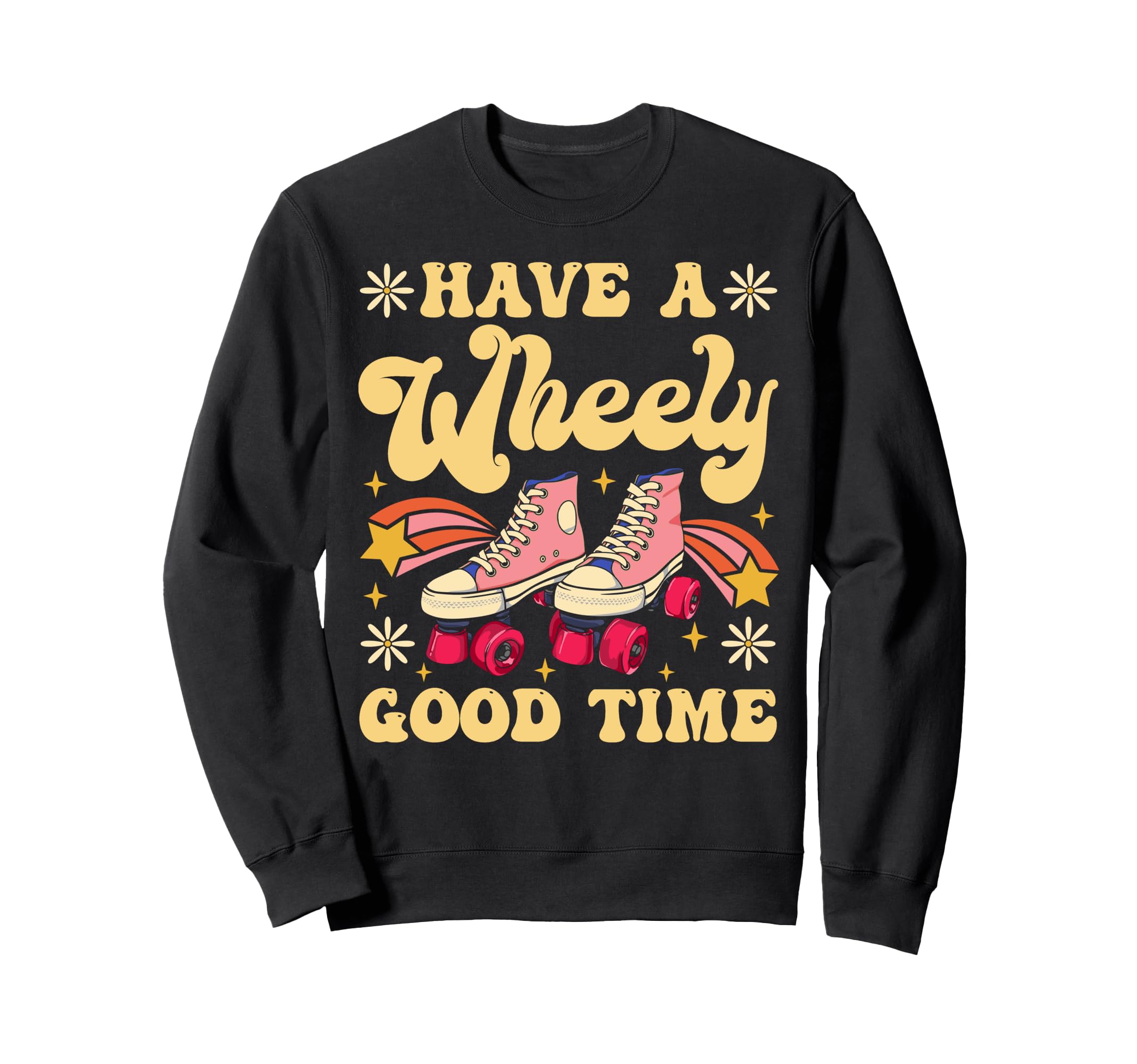 Roller Skating Skate 1970S Have Sweatshirt - Minimalist Print Men Women - T-Shirt, Sweatshirt, Hoodie