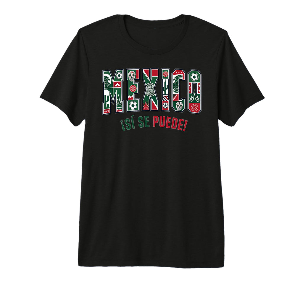 Mexico Soccer 2026 Mexican Fans Tri Blend T-Shirt - Streetwear Style Unisex - T-Shirt, Sweatshirt, Hoodie