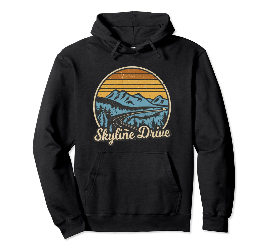Skyline Drive Shenandoah National Hoodie - Fun Novelty Design Men Women - T-Shirt, Sweatshirt, Hoodie