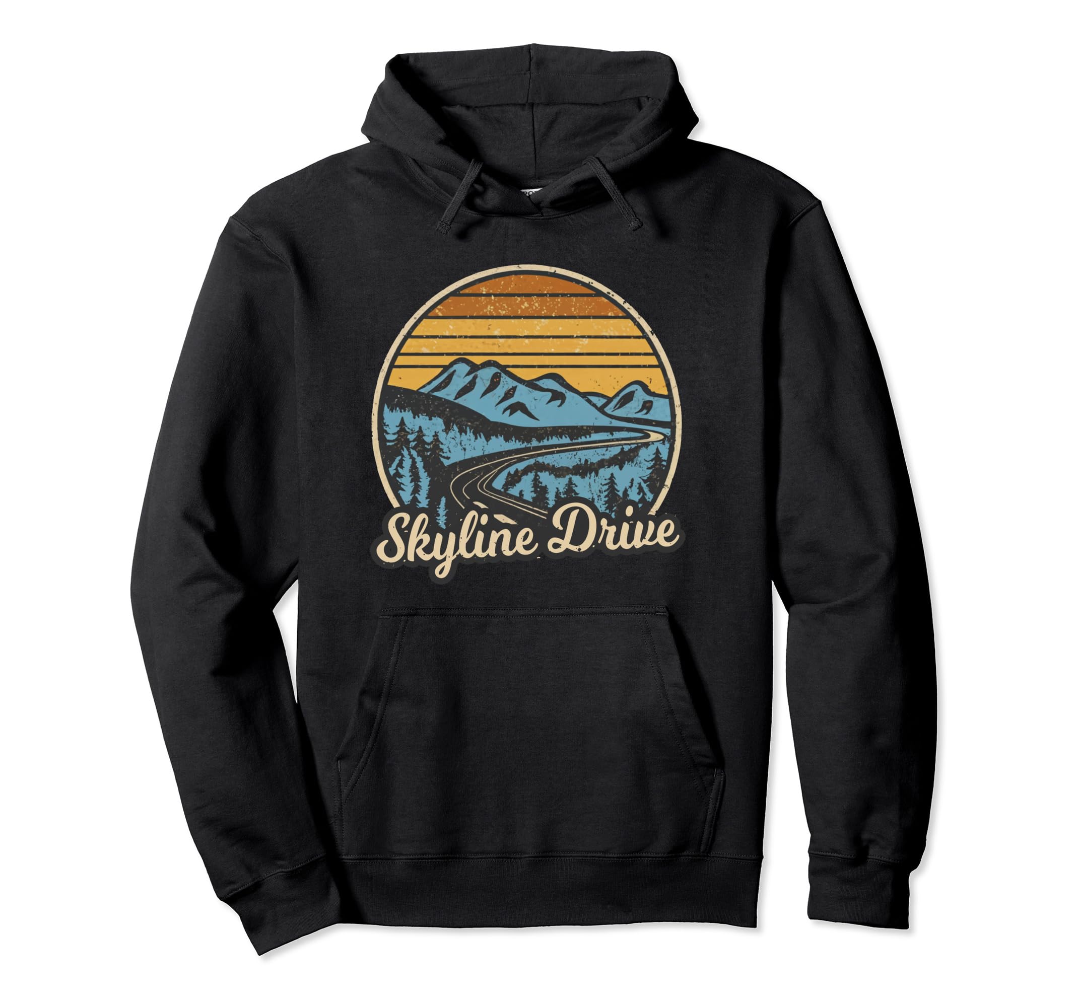 Skyline Drive Shenandoah National Hoodie - Fun Novelty Design Men Women - T-Shirt, Sweatshirt, Hoodie