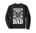 Im Lacrosse Goalkeeper Dad Sweatshirt - Minimalist Print Men Women - T-Shirt, Sweatshirt, Hoodie