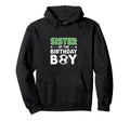 Soccer Sister Birthday Party Family Hoodie - Aesthetic Graphic for Adults - T-Shirt, Sweatshirt, Hoodie