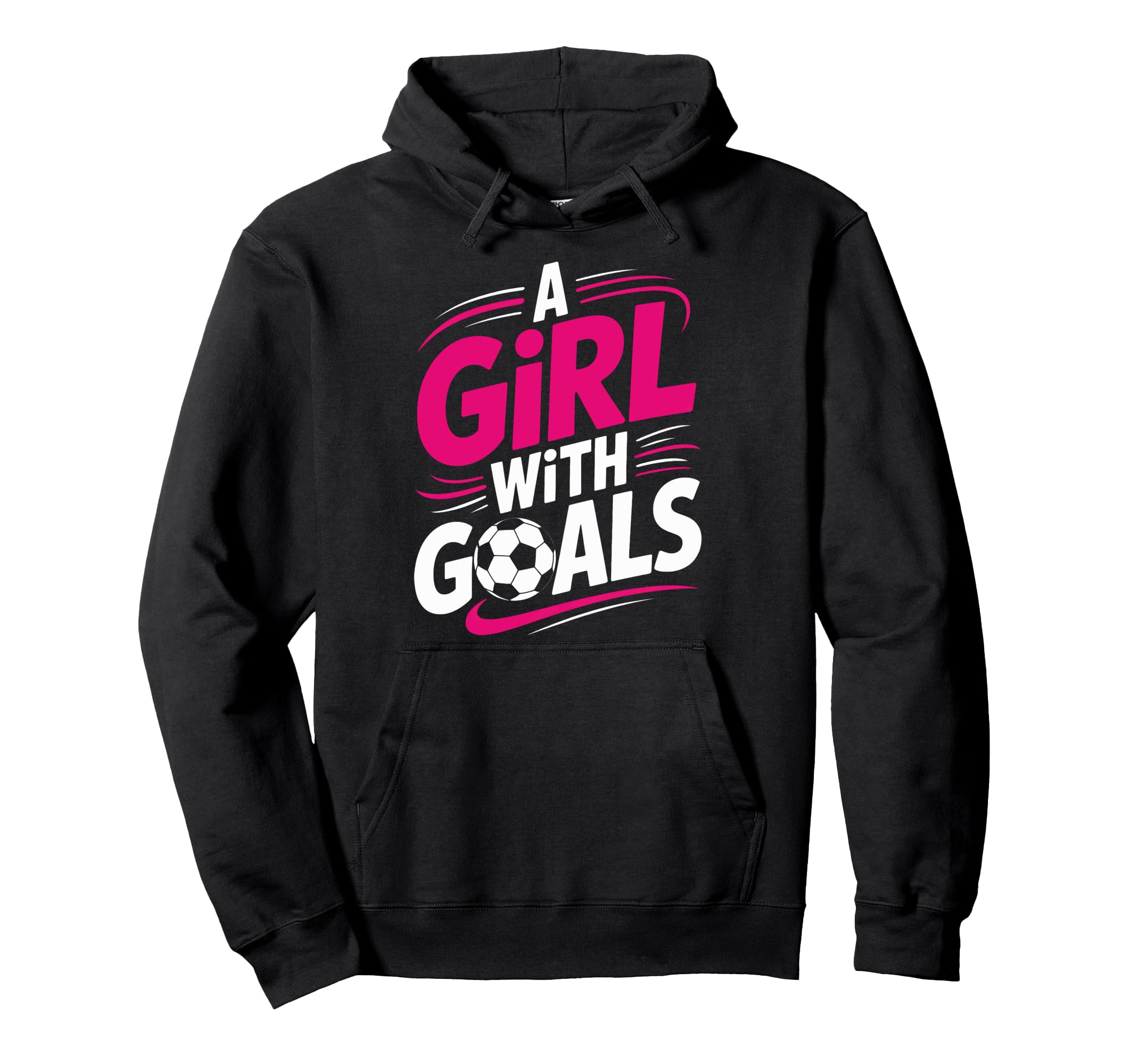 Goals Soccer Players Sports Lover Hoodie - Unique Graphic Unisex - T-Shirt, Sweatshirt, Hoodie