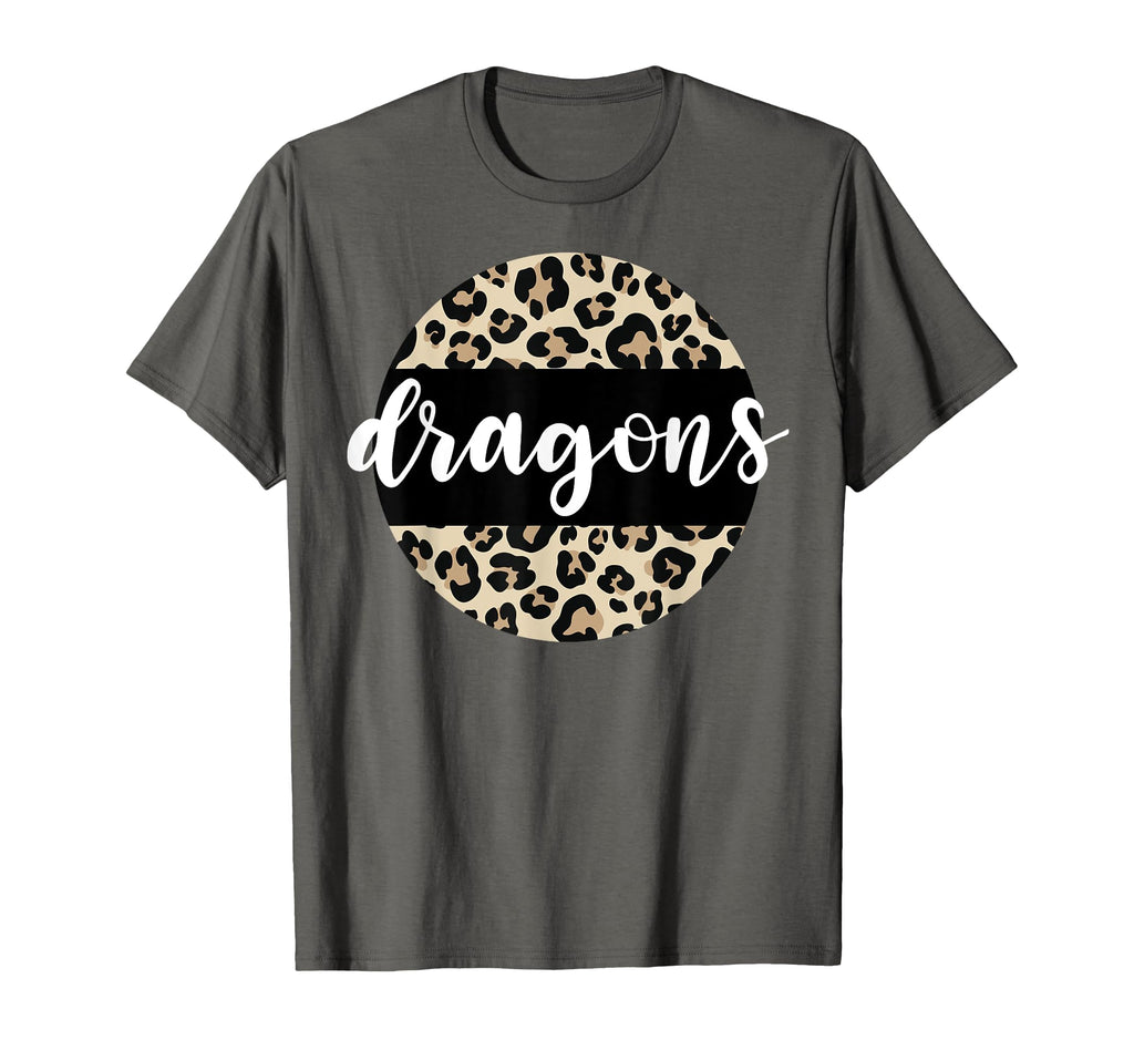 Leopard Dragons Team Mascot School Spirit T-Shirt - Graphic Print Unisex - T-Shirt, Sweatshirt, Hoodie