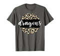Leopard Dragons Team Mascot School Spirit T-Shirt - Graphic Print Unisex - T-Shirt, Sweatshirt, Hoodie