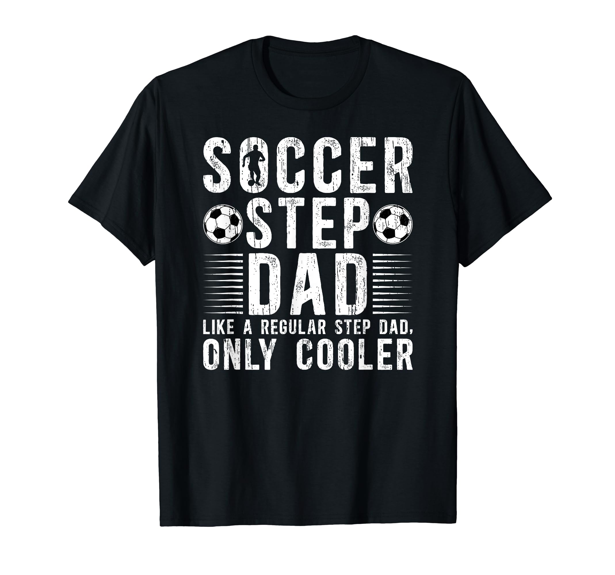 Soccer Step Dad Soccer Player T-Shirt - Custom Art Print for Adults - T-Shirt, Sweatshirt, Hoodie
