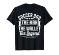 Soccer Dad Wallet Legend Fathers Day T-Shirt - Aesthetic Graphic Men Women - T-Shirt, Sweatshirt, Hoodie