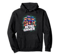Arcade Gamer Love 80S 90S Gaming Lover Hoodie - Fun Novelty Design Unisex - T-Shirt, Sweatshirt, Hoodie