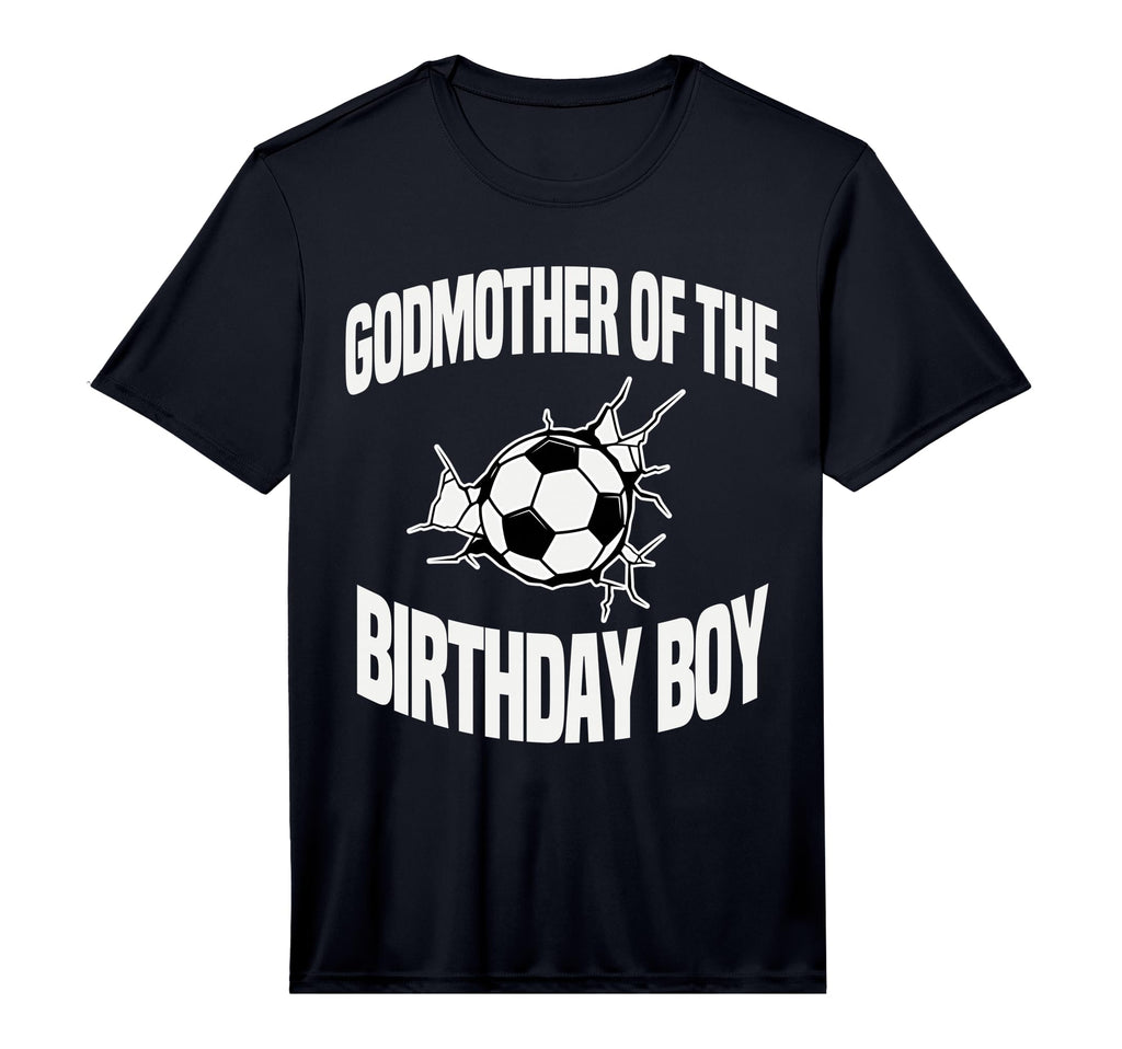 Godmother Birthday Soccer Ball Team T-Shirt - Unique Graphic Men Women - T-Shirt, Sweatshirt, Hoodie
