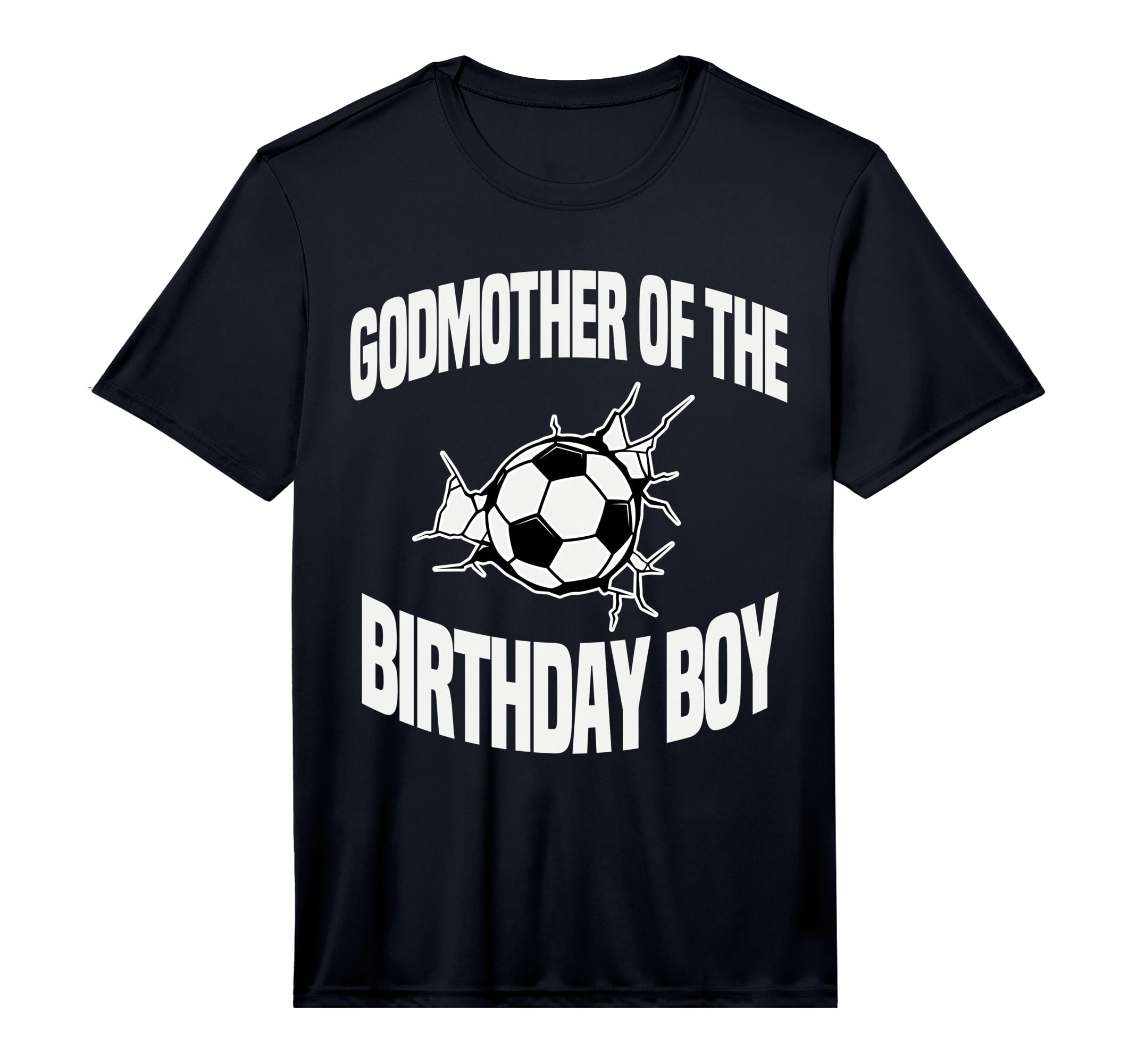 Godmother Birthday Soccer Ball Team T-Shirt - Unique Graphic Men Women - T-Shirt, Sweatshirt, Hoodie
