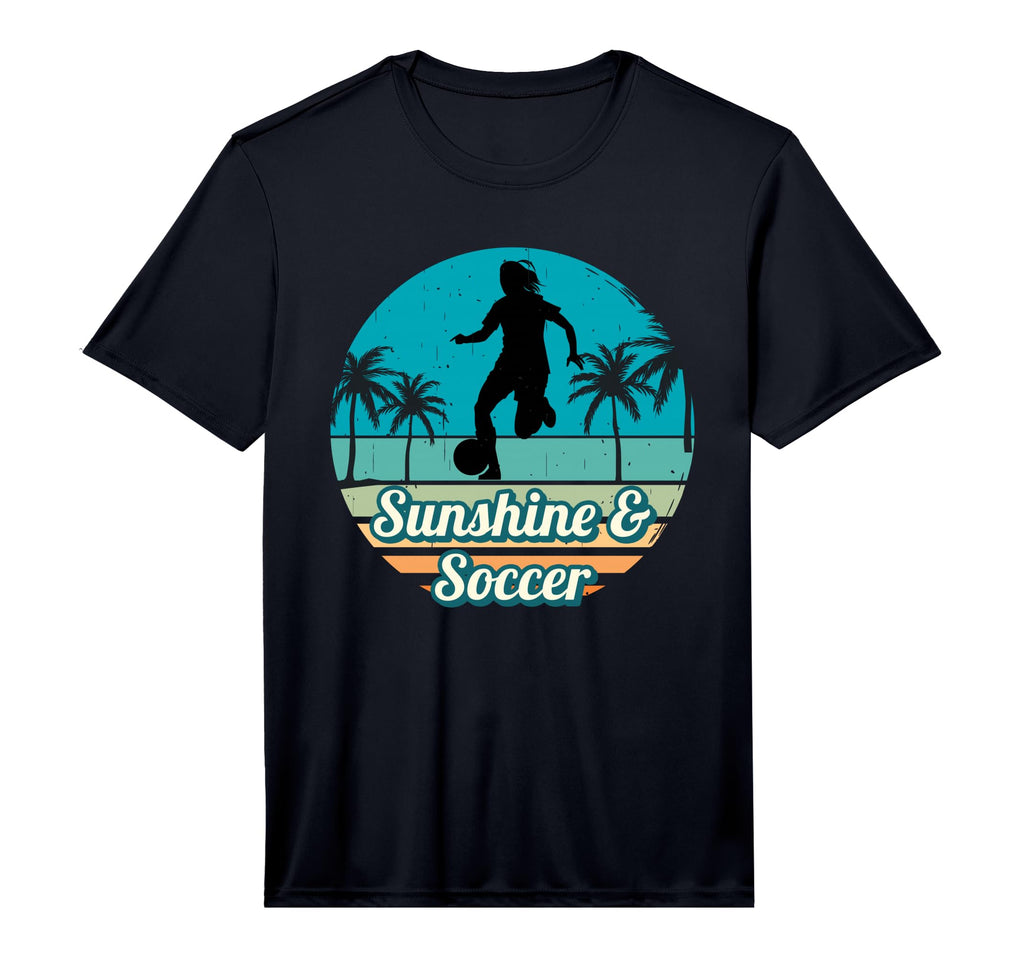 Sunshine Soccer Stuff Soccer Player T-Shirt - Aesthetic Graphic for Adults - T-Shirt, Sweatshirt, Hoodie