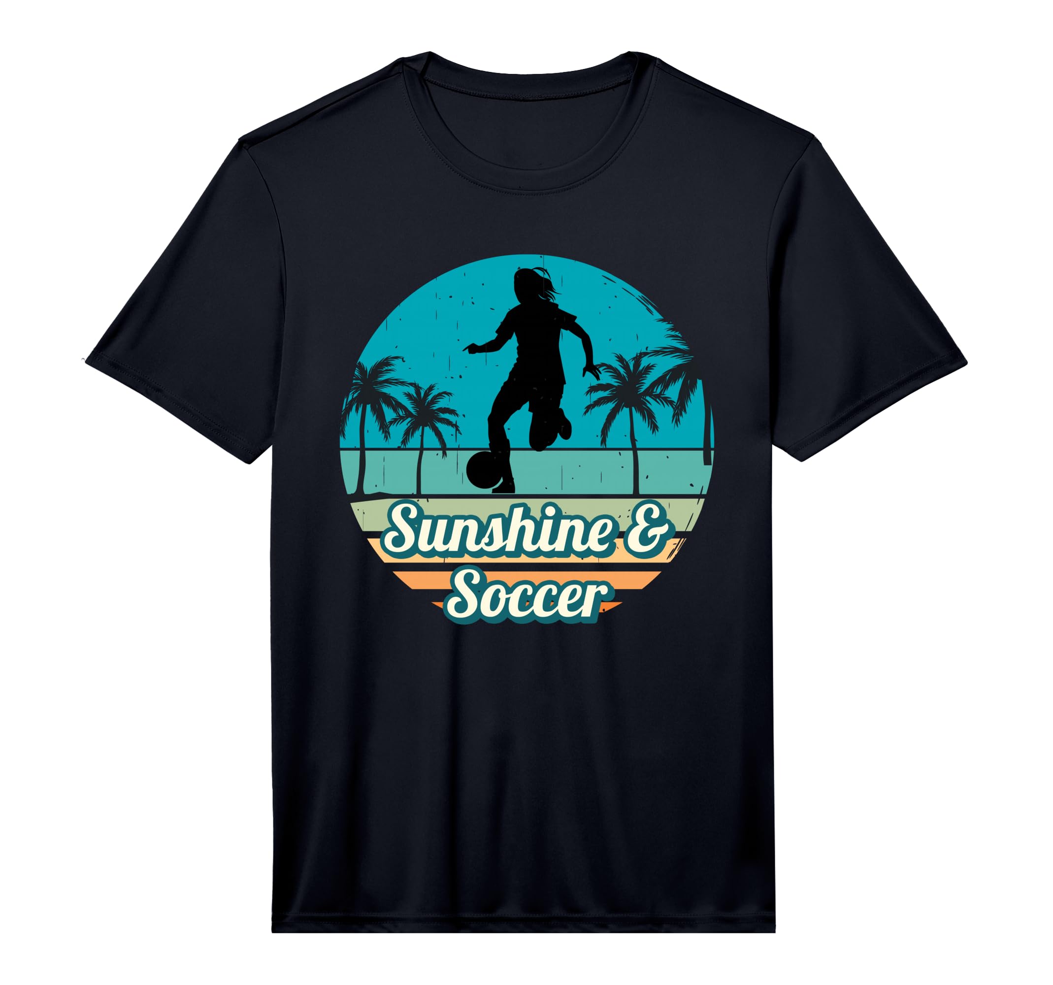Sunshine Soccer Stuff Soccer Player T-Shirt - Aesthetic Graphic for Adults - T-Shirt, Sweatshirt, Hoodie