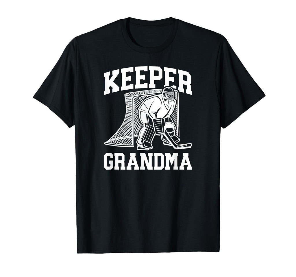 Ice Hockey Keeper Grandma Hockey Goalie T-Shirt - Trendy Graphic Unisex - T-Shirt, Sweatshirt, Hoodie