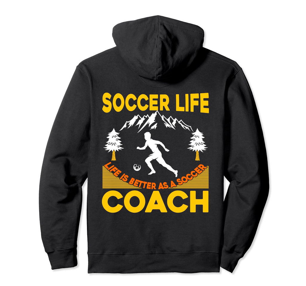 Soccer Coaching Training Trainer Hoodie - Fun Novelty Design Men Women - T-Shirt, Sweatshirt, Hoodie