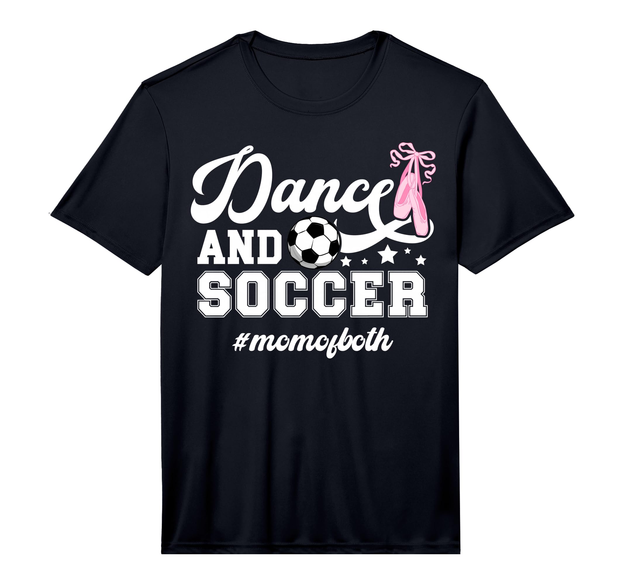 Mens Dance And Soccer Mom Both Dancing T-Shirt - Graphic Print Men Women - T-Shirt, Sweatshirt, Hoodie