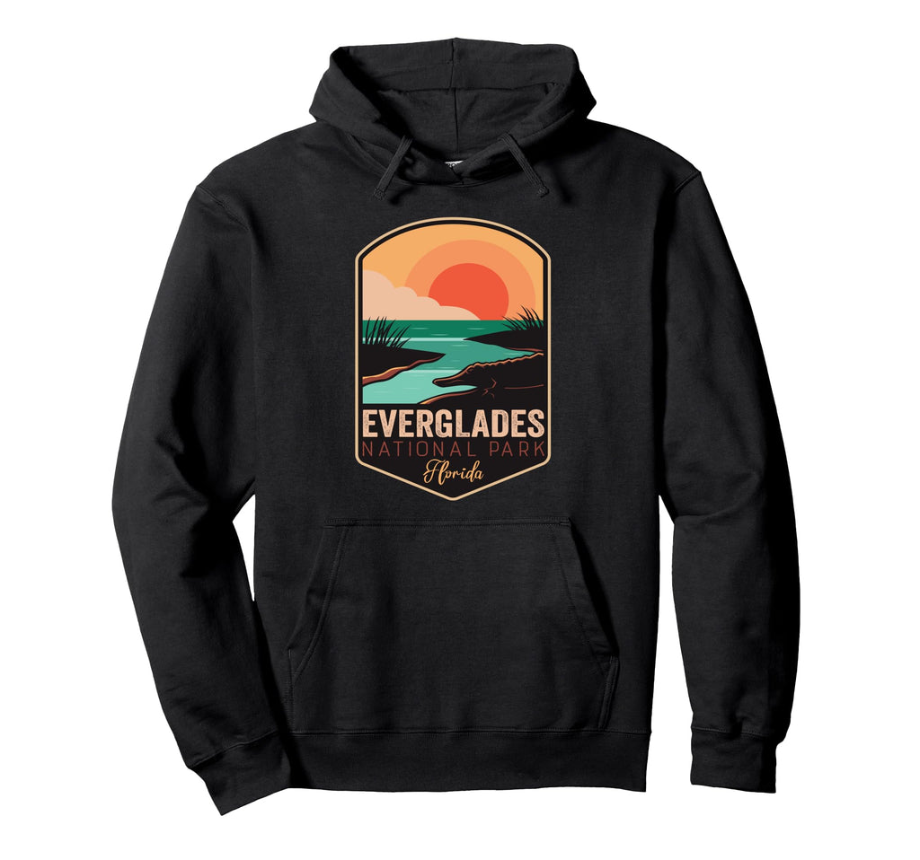 Everglades National Park Alligators Hoodie - Aesthetic Graphic Men Women - T-Shirt, Sweatshirt, Hoodie