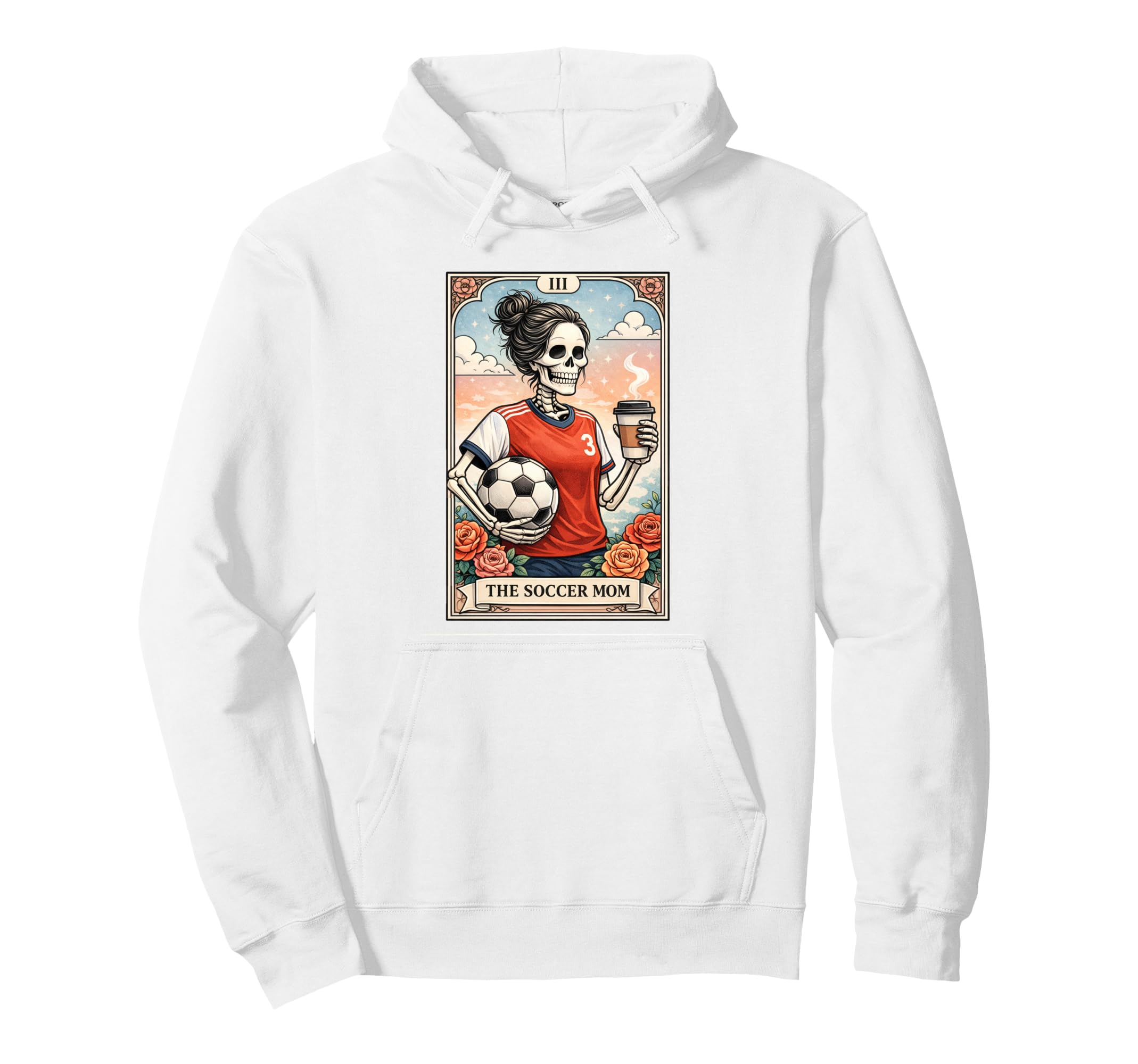 Soccer Mom Soccer Mama Game Day Vibes Hoodie - Trendy Graphic for Adults - T-Shirt, Sweatshirt, Hoodie