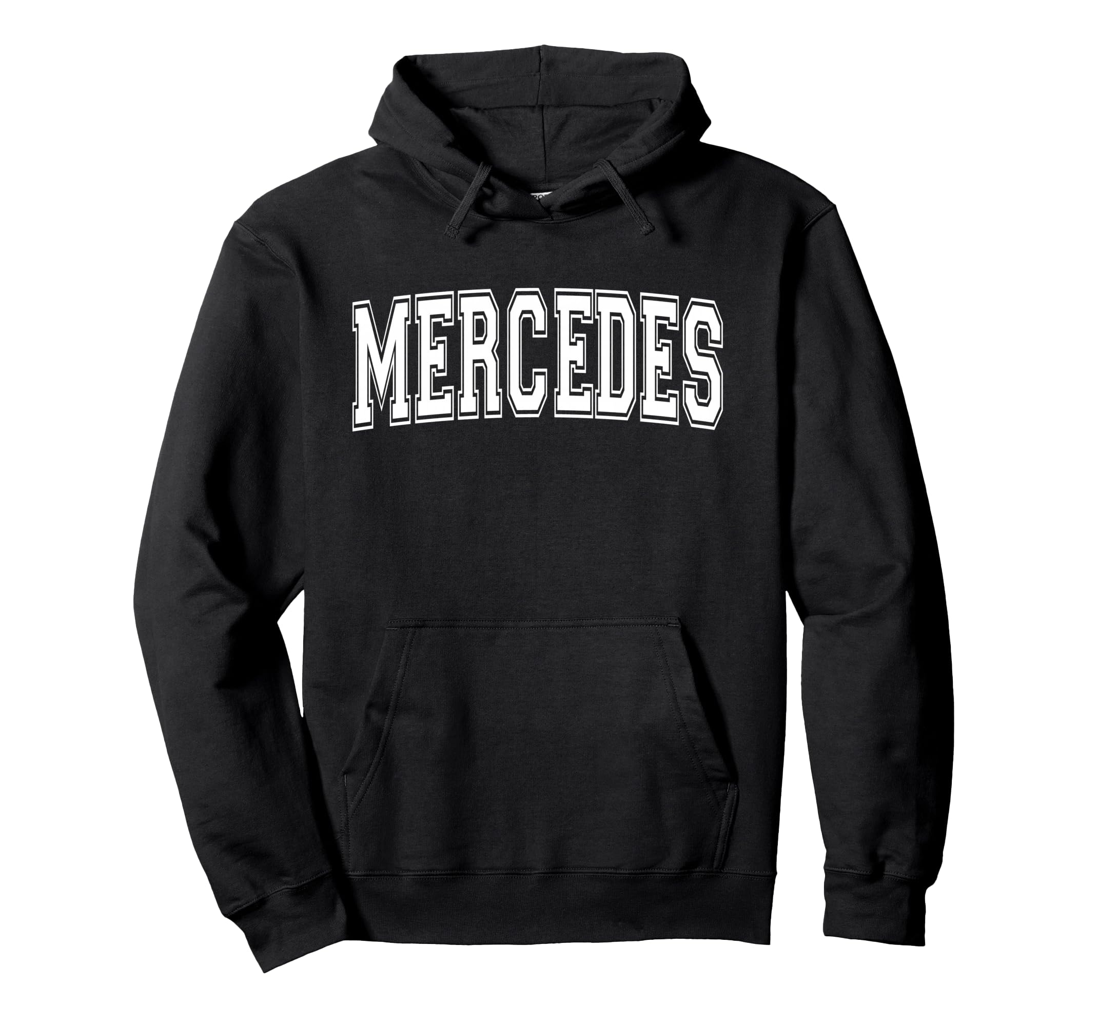Mercedes Tx Texas Usa Sports Varsity Hoodie - Trendy Graphic Unisex - T-Shirt, Sweatshirt, Hoodie