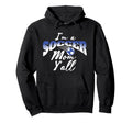 Mom Soccer Lover Soccer Mom Gift Blue Hoodie - Graphic Print for Adults - T-Shirt, Sweatshirt, Hoodie
