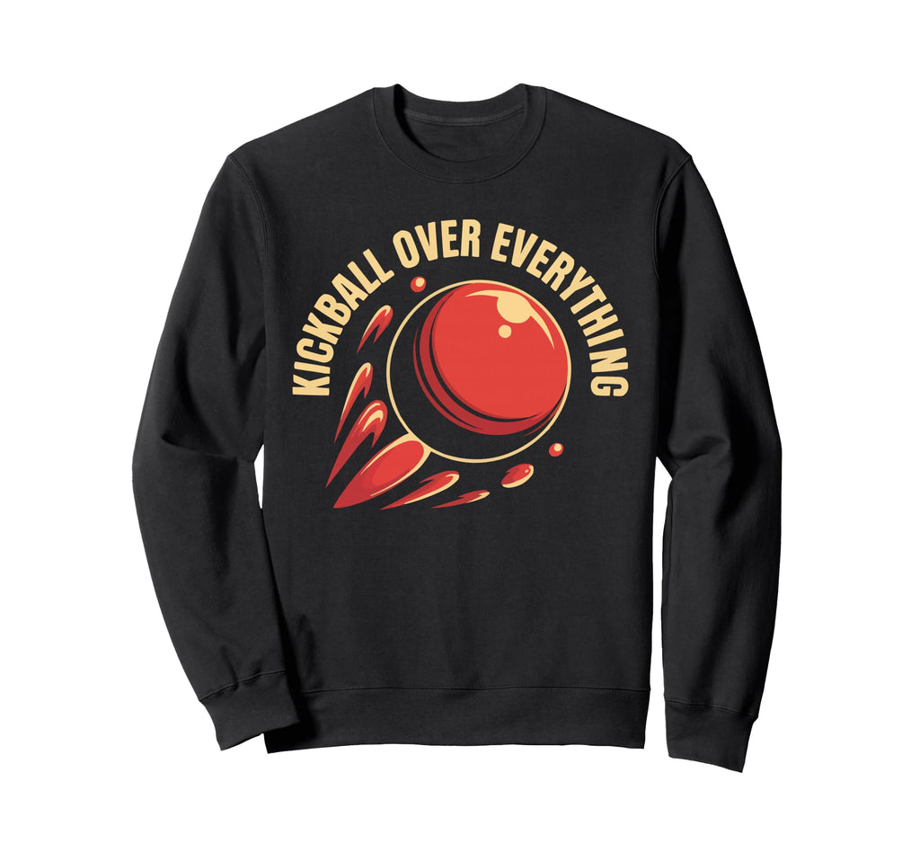 Love Kickball Player Soccer Sweatshirt - Casual Everyday Wear Unisex - T-Shirt, Sweatshirt, Hoodie