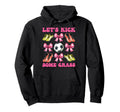 Lets Kick Some Grass Soccer Coquette Hoodie - Custom Art Print Men Women - T-Shirt, Sweatshirt, Hoodie
