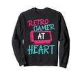 80S Arcade Nostalgia Pixel Art Sweatshirt - Trendy Graphic for Adults - T-Shirt, Sweatshirt, Hoodie
