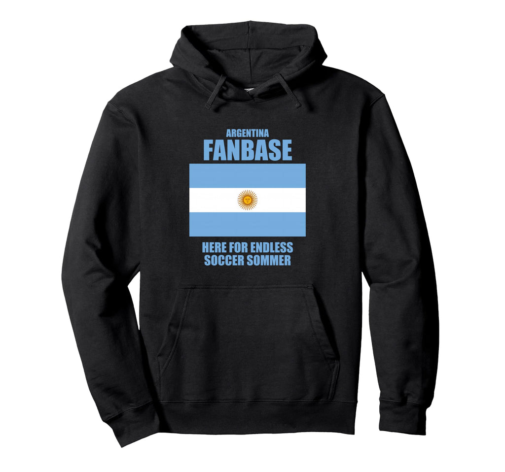 Soccer Fan 2026 Argentina Football Fanbase Hoodie - Novelty Apparel Unisex - T-Shirt, Sweatshirt, Hoodie